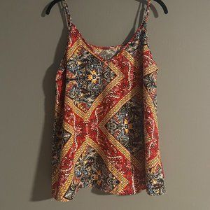 Paisley Flowy Top